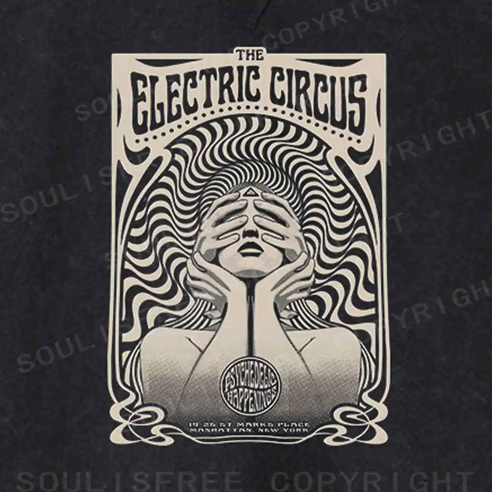 Spiritual Exploration Fit Washed Sweatshirt