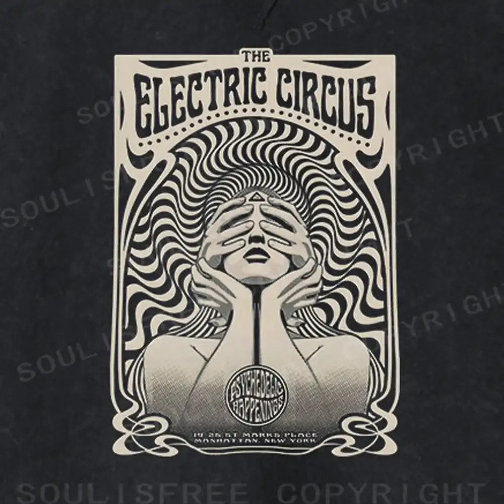 Spiritual Exploration Fit Washed Sweatshirt