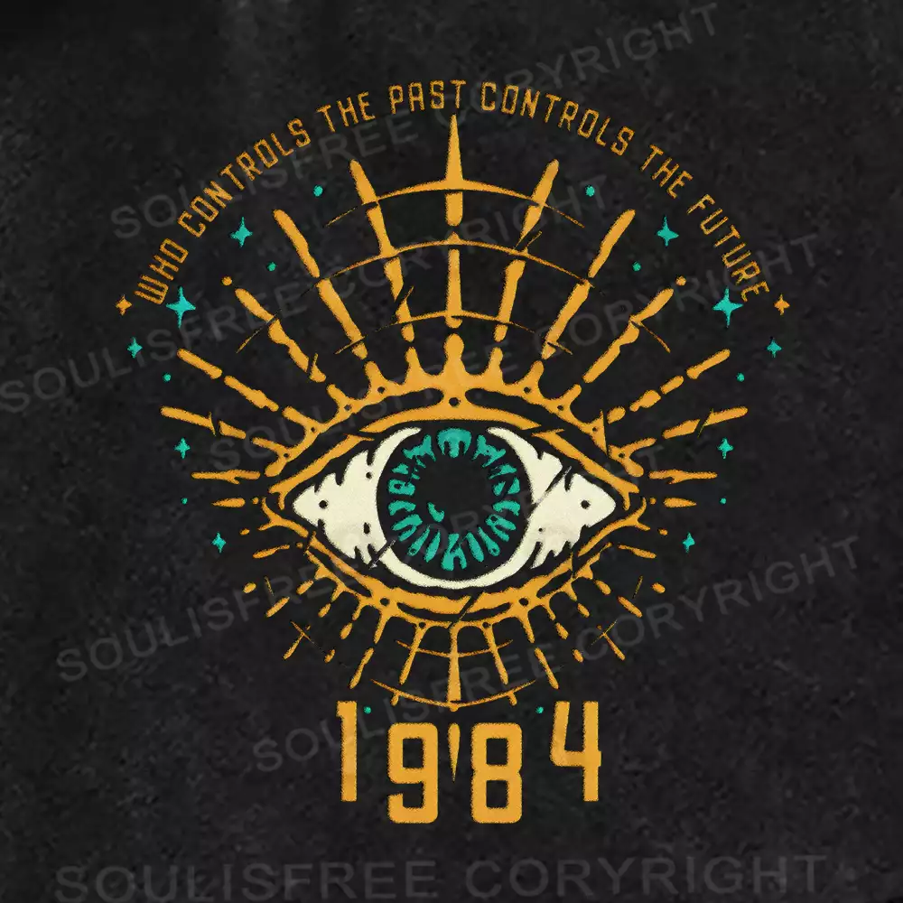 The Eye Of Past And Future Washed Shorts