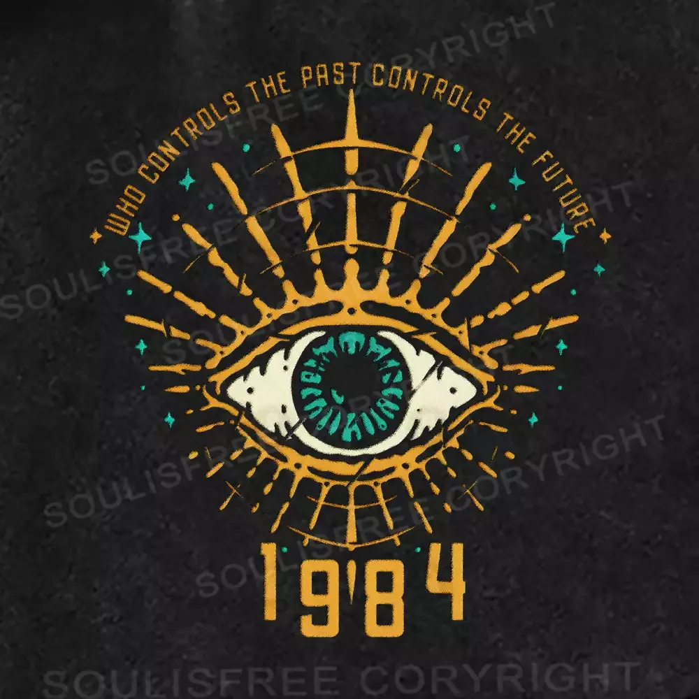 The Eye Of Past And Future Washed Shorts