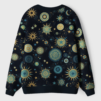 Light Within the Stars Ugly Cardigan Sweaters 