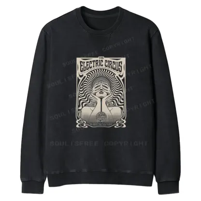 Spiritual Exploration Fit Washed Sweatshirt