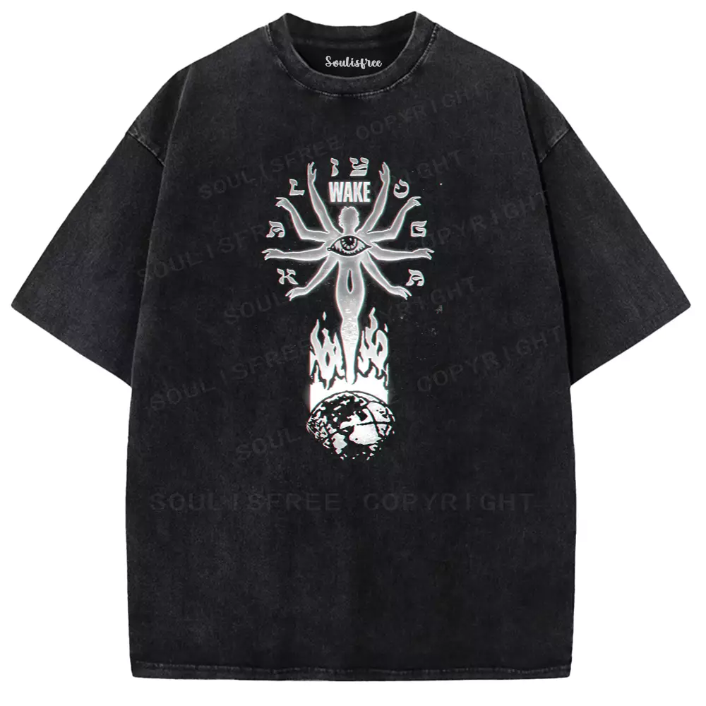 Soulisfree Eye of the Rising Spirit Washed Tee
