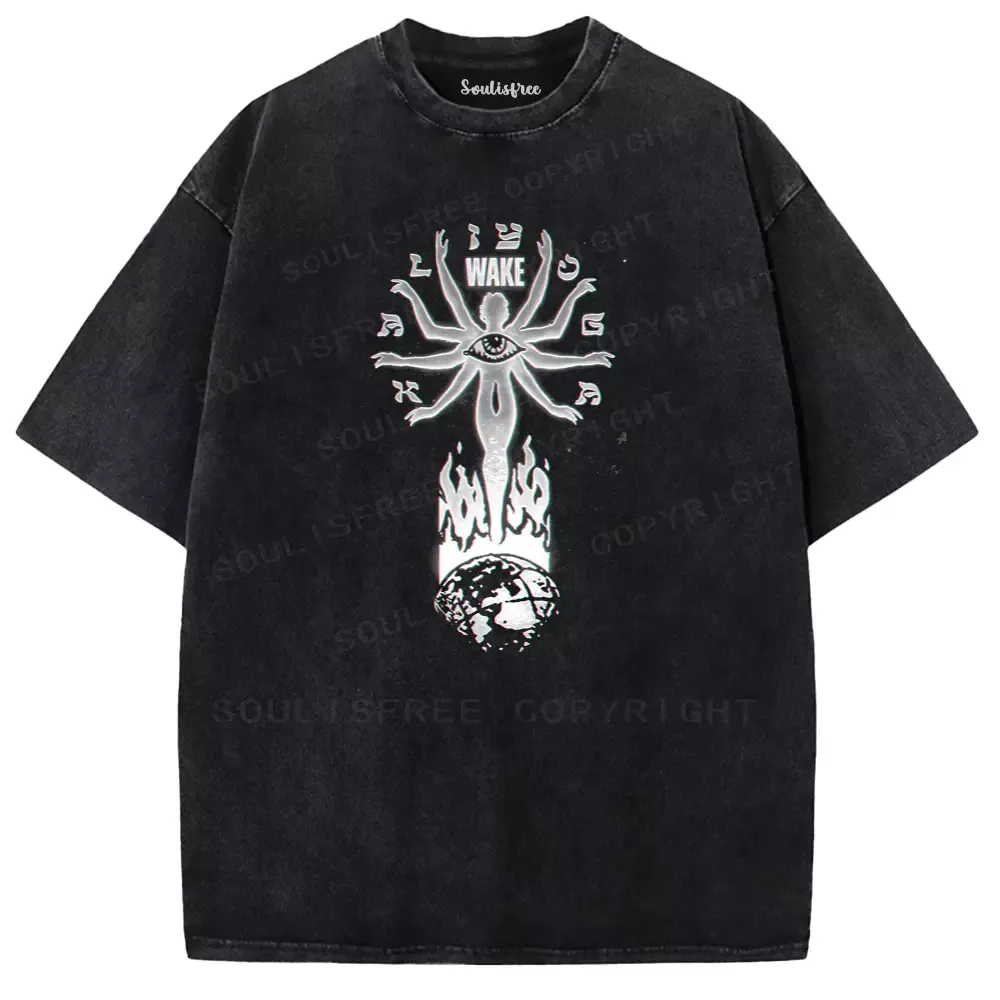 Soulisfree Eye of the Rising Spirit Washed Tee