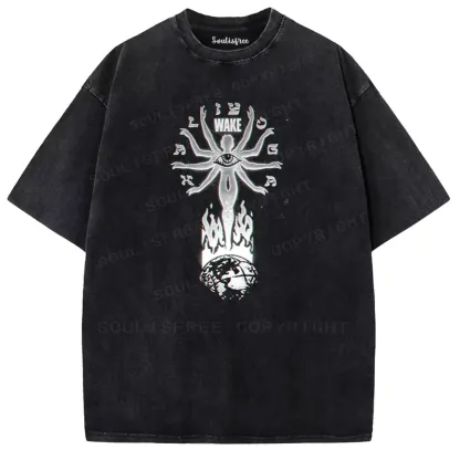Soulisfree Eye of the Rising Spirit Washed Tee