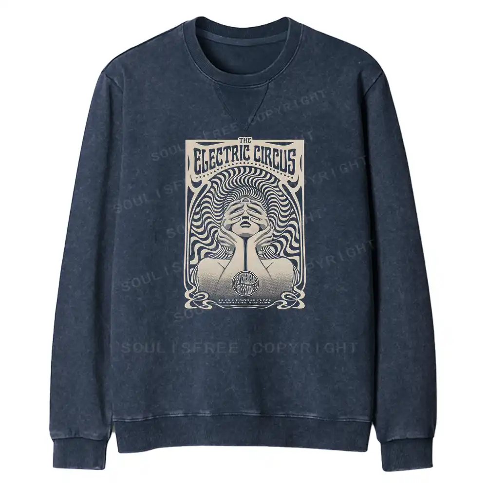 Spiritual Exploration Fit Washed Sweatshirt