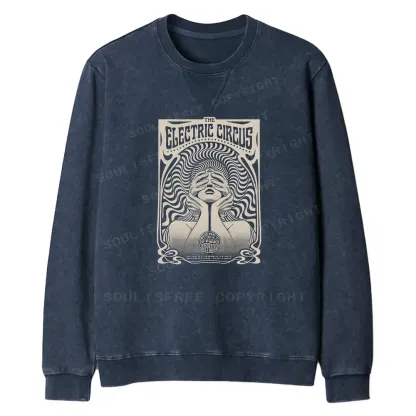 Spiritual Exploration Fit Washed Sweatshirt