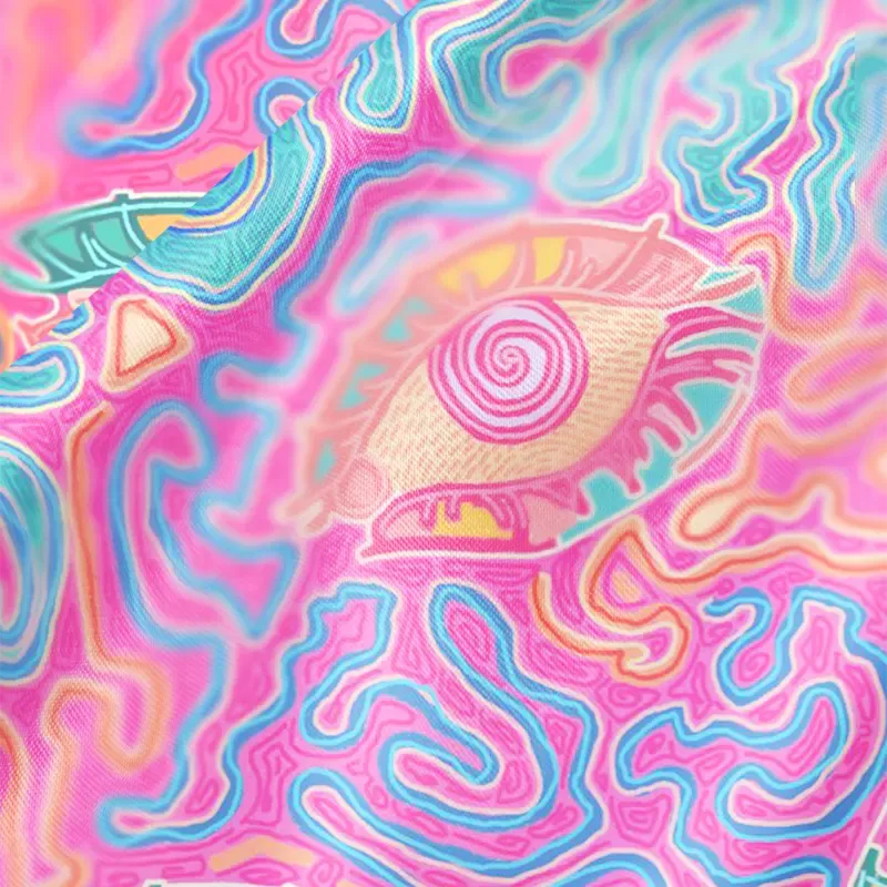 Soulisfree Chromatic Mind Cowl Neck Satin Mini Dress