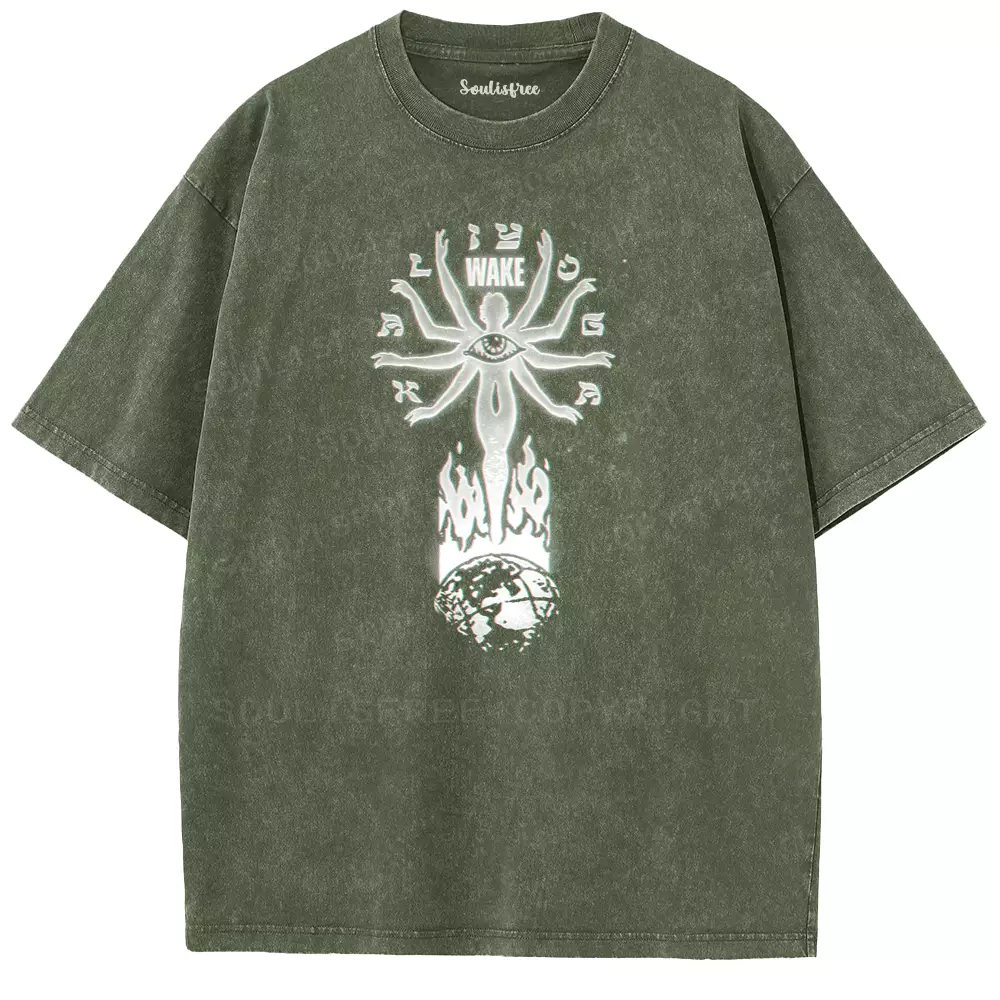 Soulisfree Eye of the Rising Spirit Washed Tee