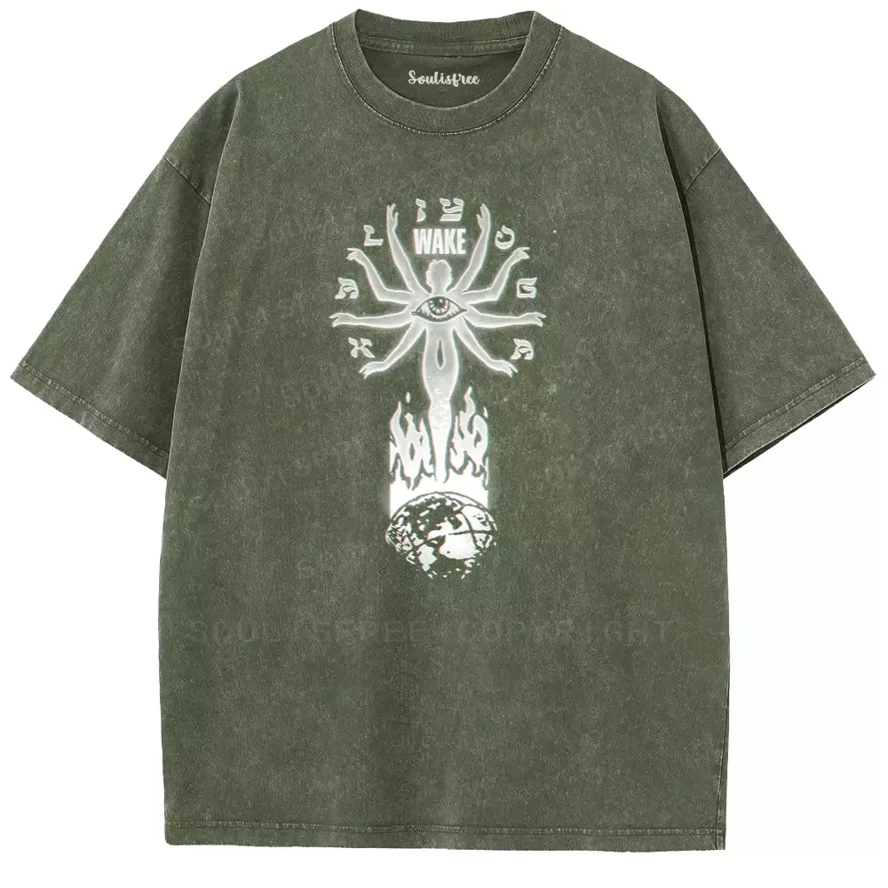 Soulisfree Eye of the Rising Spirit Washed Tee