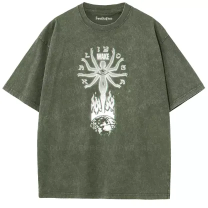 Soulisfree Eye of the Rising Spirit Washed Tee
