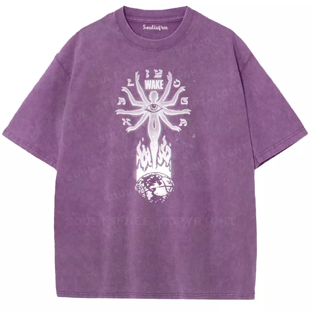 Soulisfree Eye of the Rising Spirit Washed Tee