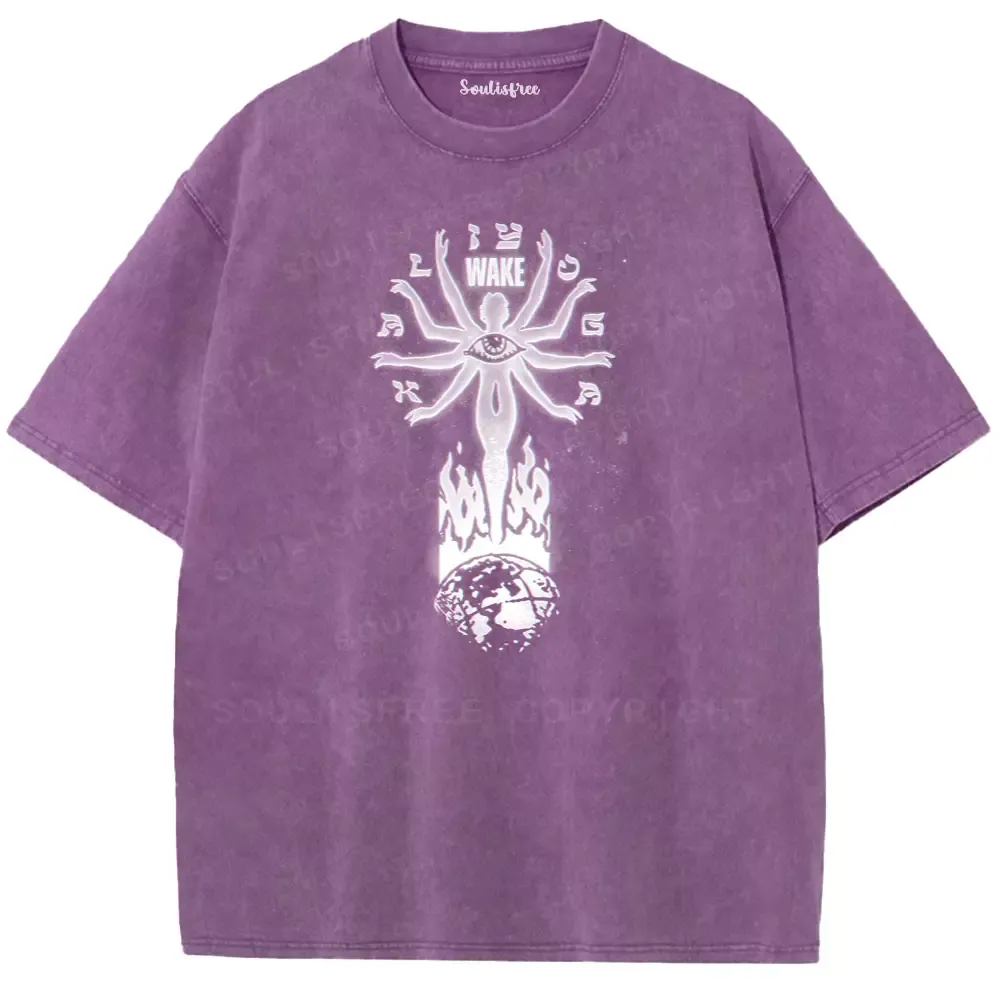 Soulisfree Eye of the Rising Spirit Washed Tee