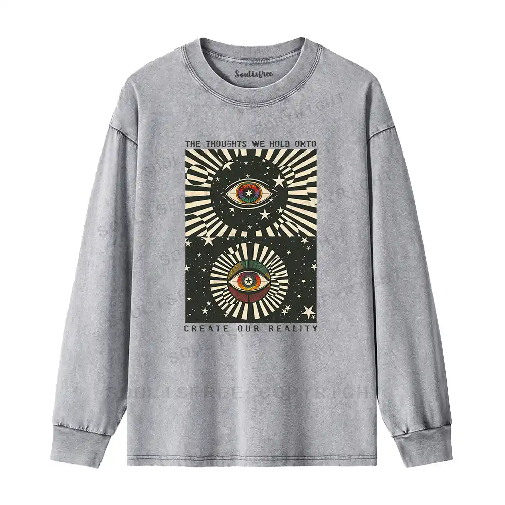 Future in Mind Washed Long Sleeve Shirt