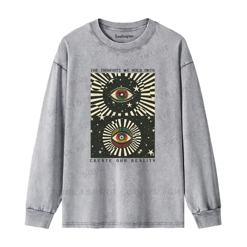Future in Mind Washed Long Sleeve Shirt