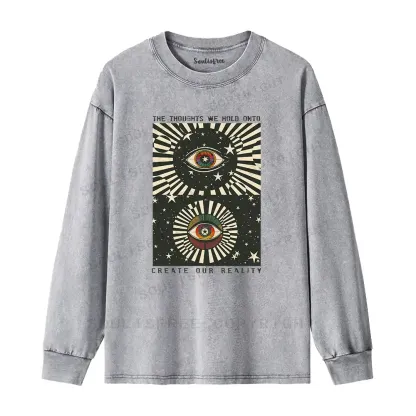 Future in Mind Washed Long Sleeve Shirt