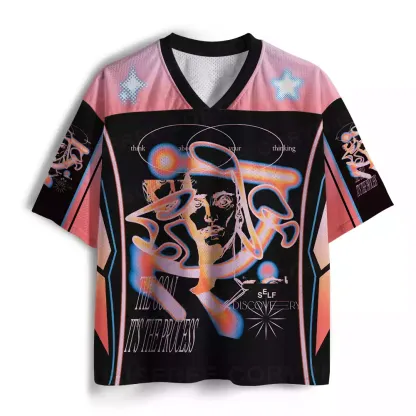 Self-Discovery Process Mesh Jersey