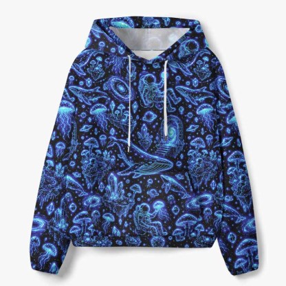 Soulisfree Cosmic Wanderer All-Over Print Hoodie