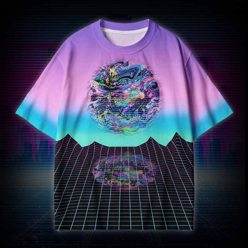Soulisfree NEON DIMENSION Cotton Tee