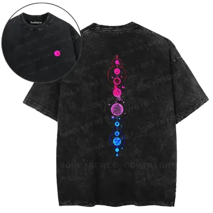 Psychic Spectrum Occult Washed T-shirt