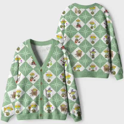Chill Frog Society Ugly Cardigan Sweaters