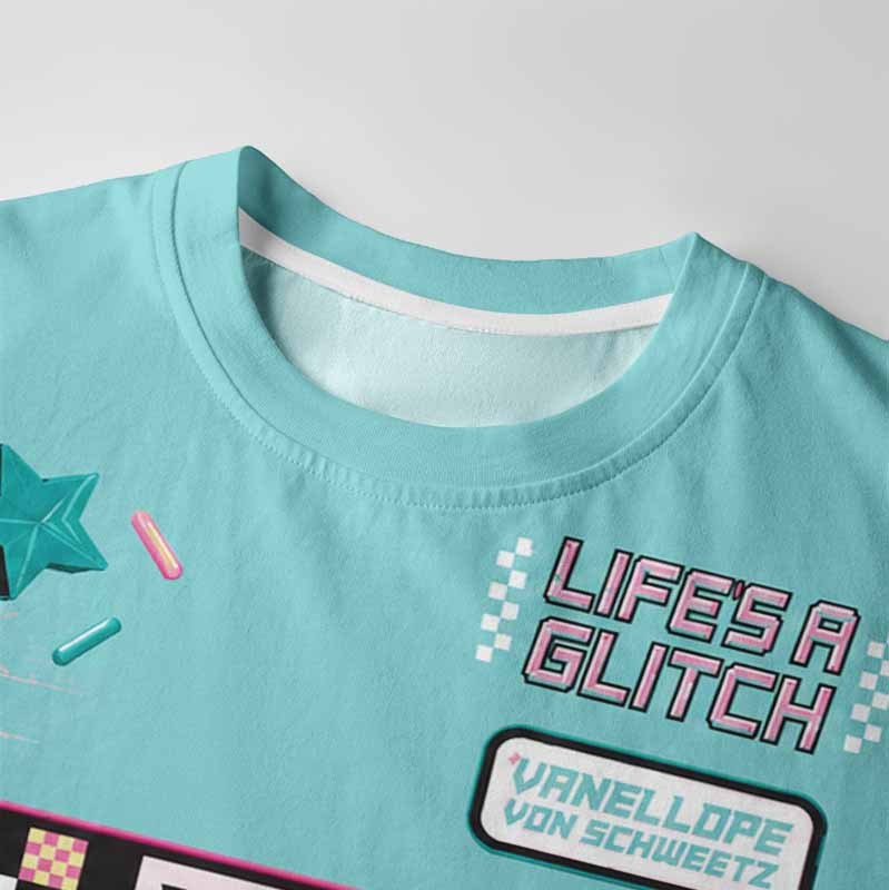 Soulisfree LIFE’S A GLITCH Cotton Tee