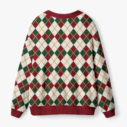 Soulisfree The Timeless Spirit Of Christmas Fuzzy Cardigan Sweater