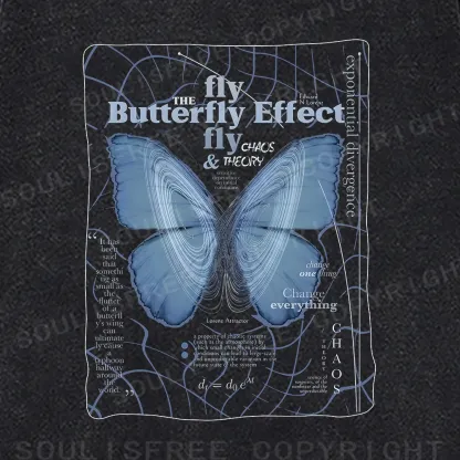 Butterfly Effect Washed Sweatshirts