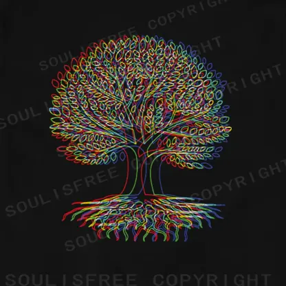 Psychedelic Tree Of Life T-shirt