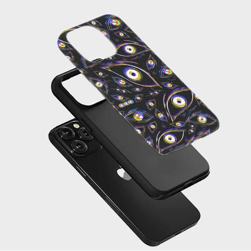 Soulisfree Dream Aura of Blooming Optic Lines Illusion Matte Phone Case