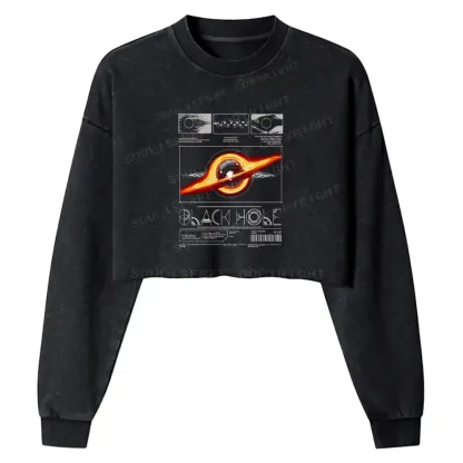 Universal Fade Washed Cropped Sweatshirt