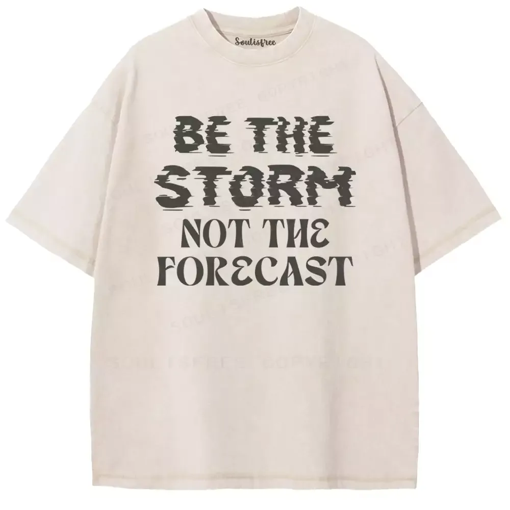 Be The Storm Not The Forecast Washed T-shirt