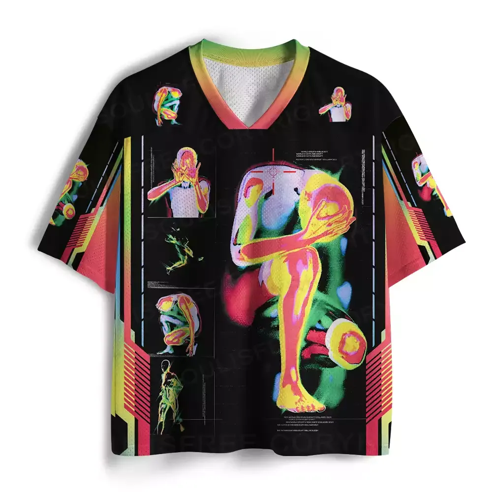Thermal Psyche Montage Mesh Jersey
