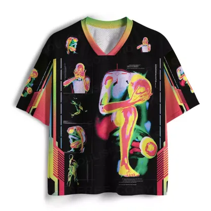 Thermal Psyche Montage Mesh Jersey