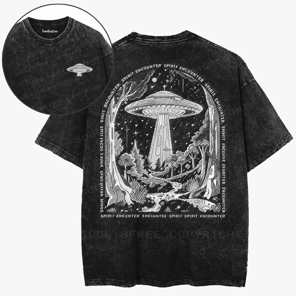 Soulisfree  Cosmic Wilderness Visit Washed Tee