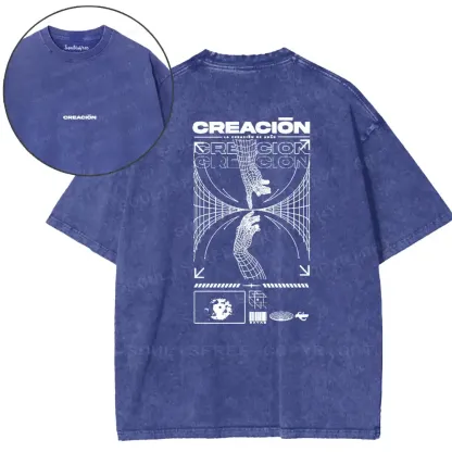 Psychic Genesis Occult Washed T-shirt