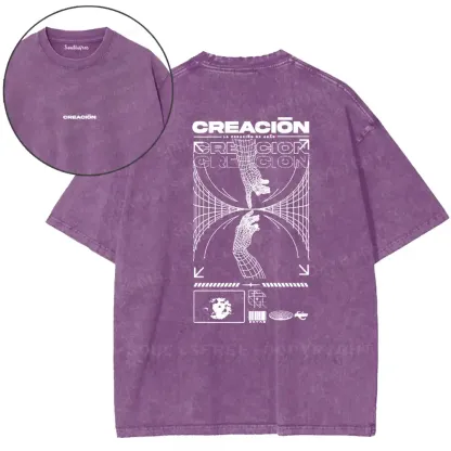 Psychic Genesis Occult Washed T-shirt