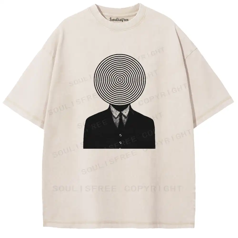Circular Head Enigma Washed T-shirt