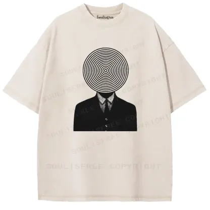 Circular Head Enigma Washed T-shirt