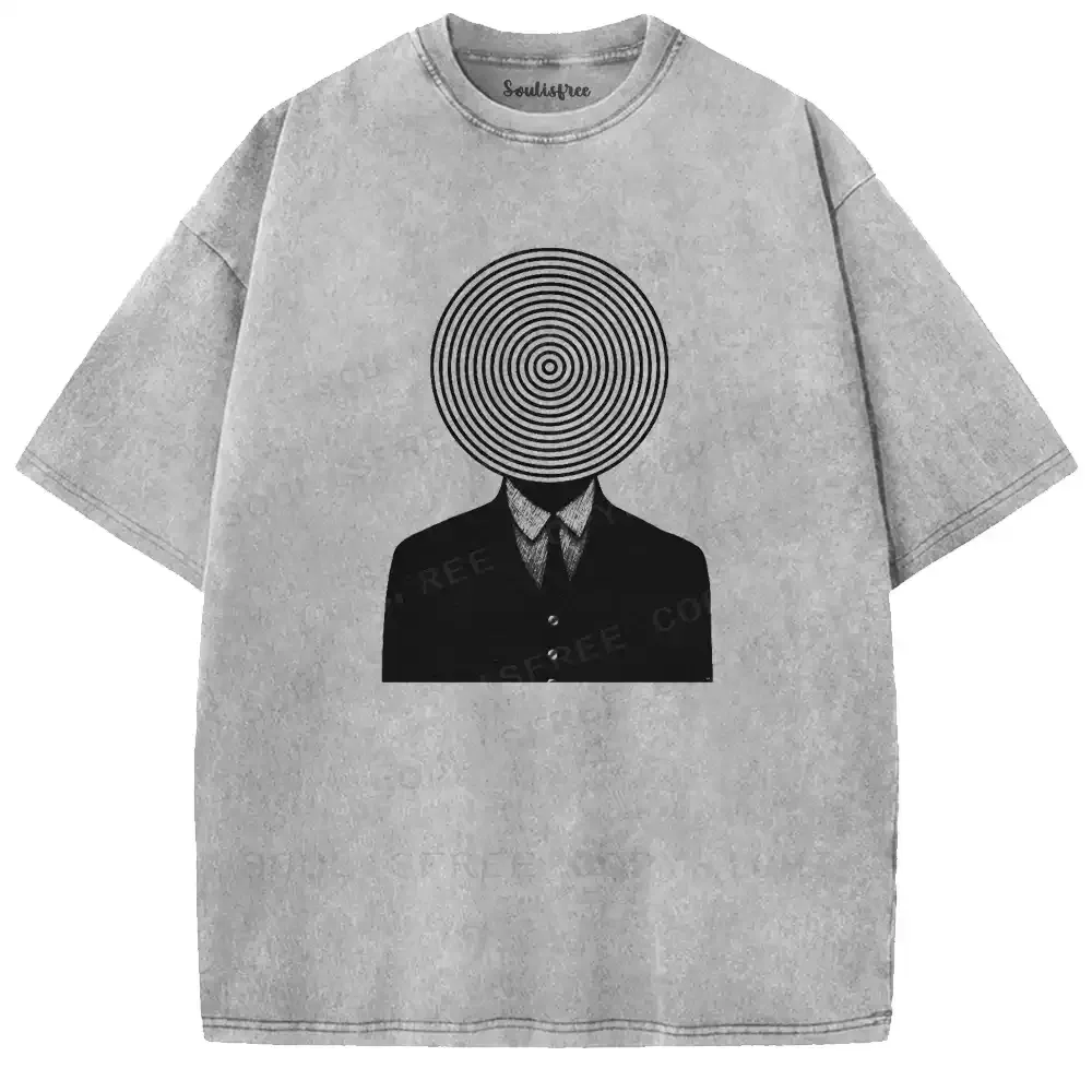 Circular Head Enigma Washed T-shirt