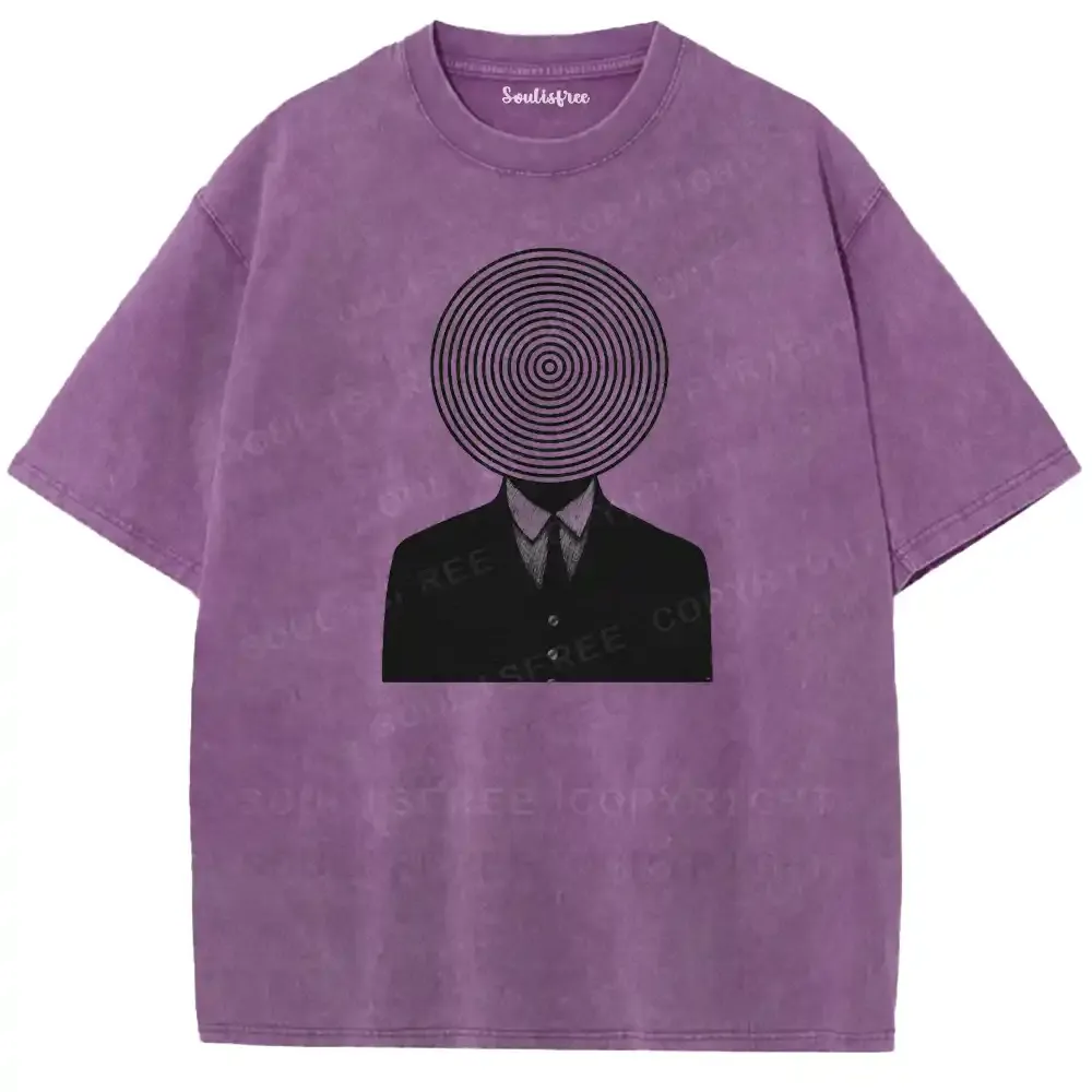 Circular Head Enigma Washed T-shirt