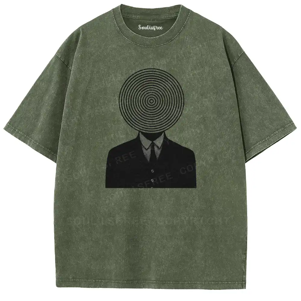 Circular Head Enigma Washed T-shirt
