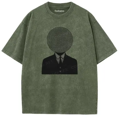 Circular Head Enigma Washed T-shirt