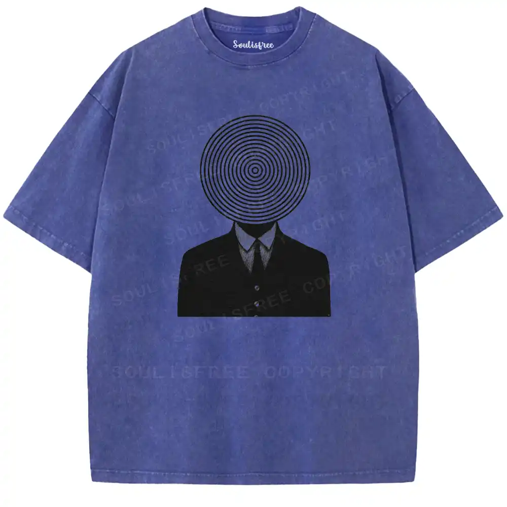 Circular Head Enigma Washed T-shirt