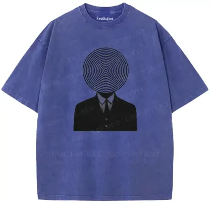 Circular Head Enigma Washed T-shirt
