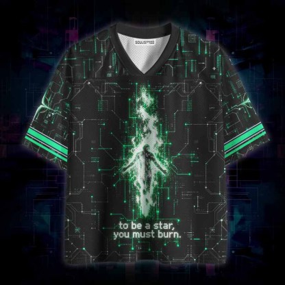 Soulisfree To Be A Star. You Must Burn. Mesh Jersey