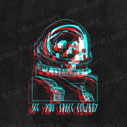 Soulisfree  SEE YOU SPACE COWBOY Washed Tee