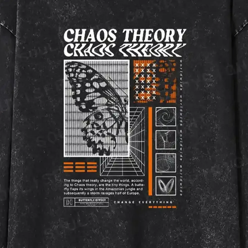 Chaos Theory Washed Long Sleeve Shirt