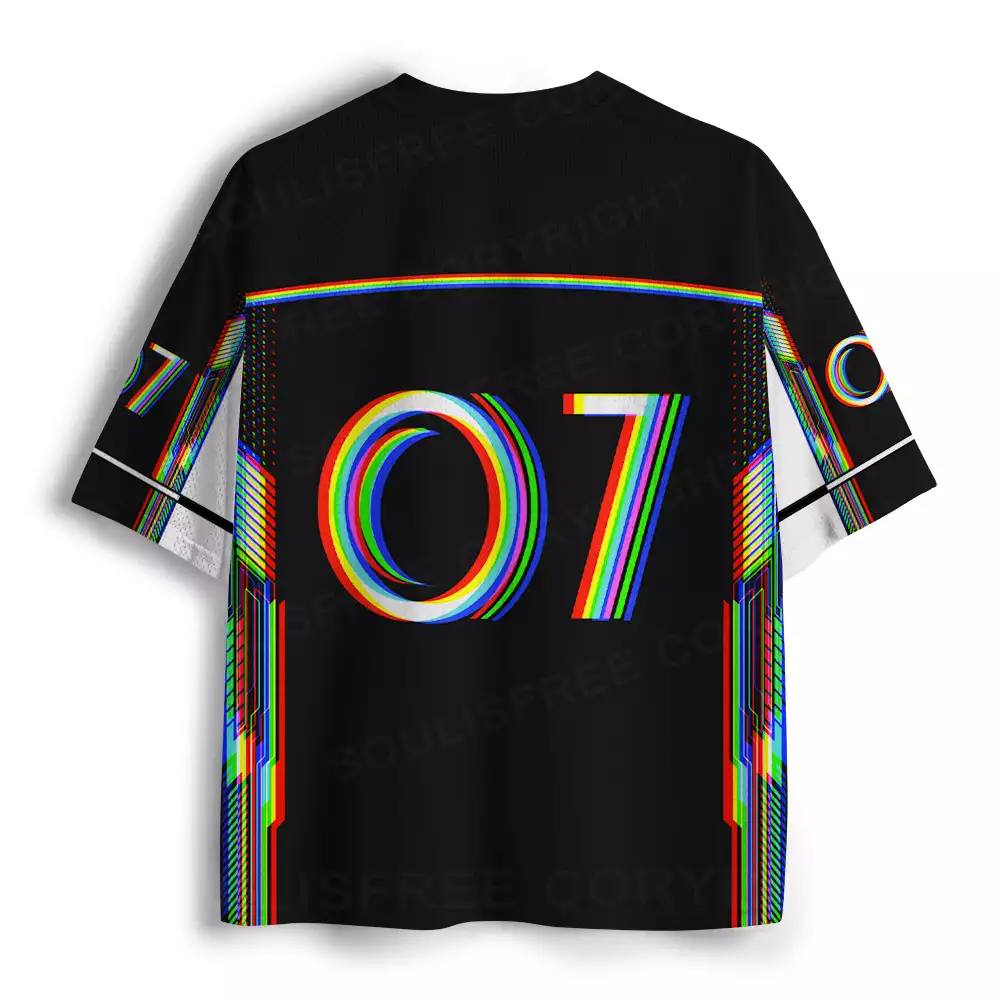 Cyber Skeleton Dichotomy Mesh Jersey