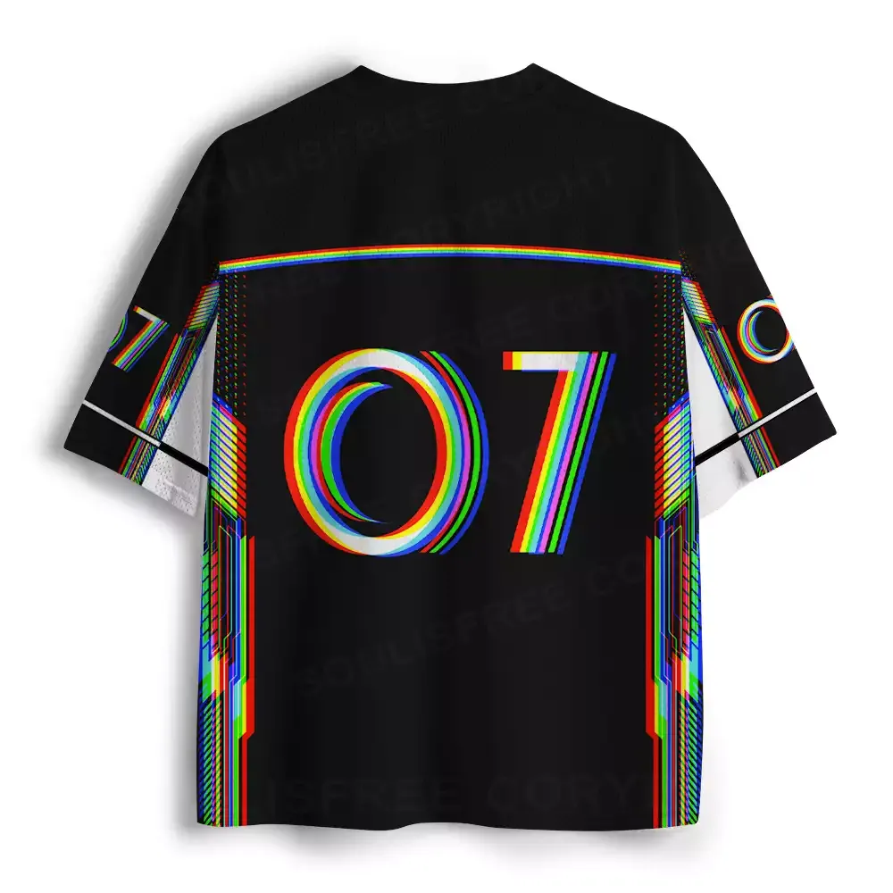 Cyber Skeleton Dichotomy Mesh Jersey